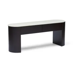 Best Horgans Axel Low Console Walnut