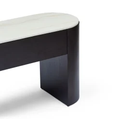 Best Horgans Axel Low Console Walnut