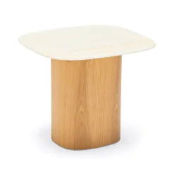 New Horgans Axel Side Table Natural