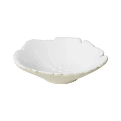 Sale Horgans Ayana Petal Ceramic Plate Small White