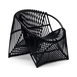 Discount Horgans Baha Occasional Chair Black Rattan