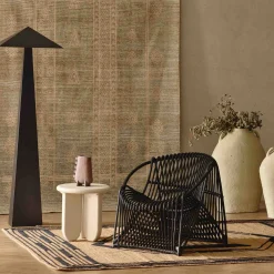 Discount Horgans Baha Occasional Chair Black Rattan