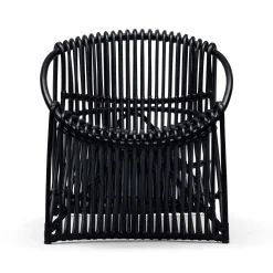 Discount Horgans Baha Occasional Chair Black Rattan