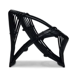 Discount Horgans Baha Occasional Chair Black Rattan