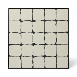 Clearance Horgans Baia Framed Wall Art Black & White