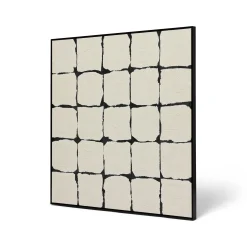Clearance Horgans Baia Framed Wall Art Black & White