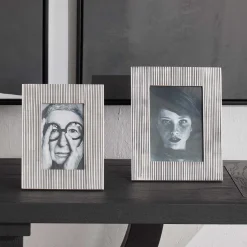 Clearance Horgans Bande Photo Frame 4 x 6 Black & White