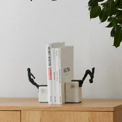 Sale Horgans Banswara Diver Bookend Black & White