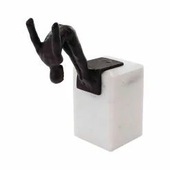Sale Horgans Banswara Diver Bookend Black & White