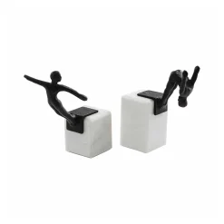Sale Horgans Banswara Diver Bookend Black & White