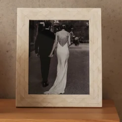 Sale Horgans Bella Photo Frame 10 x 8 Natural Bone
