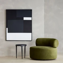 Best Horgans Block Canvas Wall Art Black & White