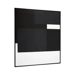 Best Horgans Block Canvas Wall Art Black & White