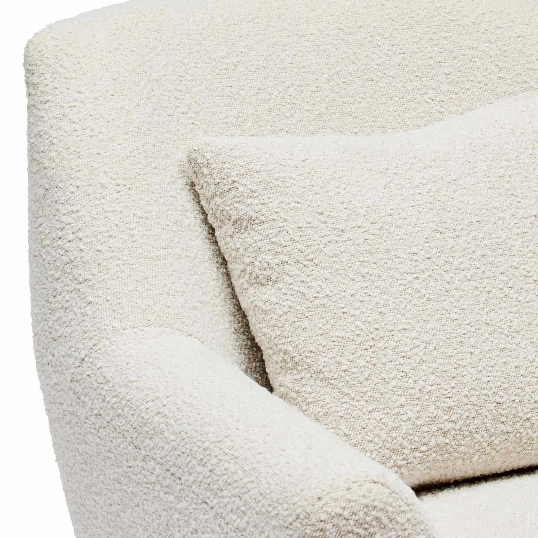 Fashion Horgans Britta Chair Cream Boucle
