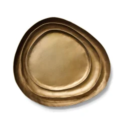 Sale Horgans Byron Tray Set Brushed Brass