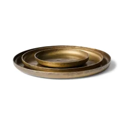 Outlet Horgans Calvin Tray Set Brass