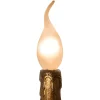 Clearance Horgans Candle Flame Design Globe Gold
