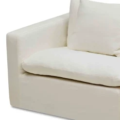 Clearance Horgans Cape Modular Sofa 3 Seat with Ottoman Snow