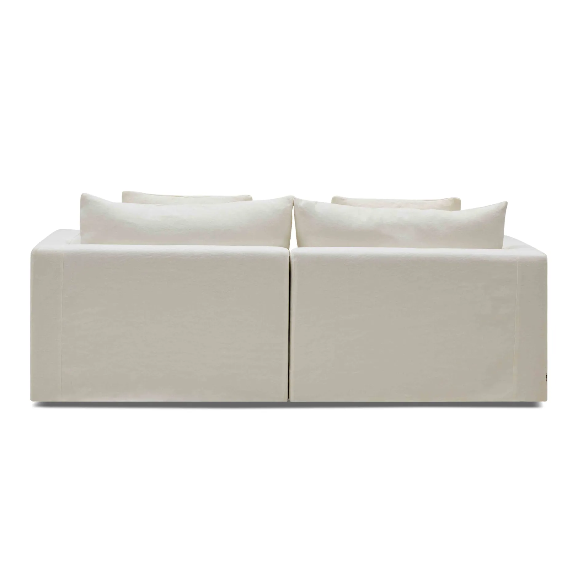 Best Horgans Cape Modular Sofa 2 Seat Snow