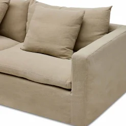 Sale Horgans Cape Modular Sofa 2 Seat with Ottoman Warm Stone