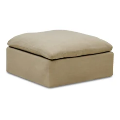 Sale Horgans Cape Ottoman Warm Stone