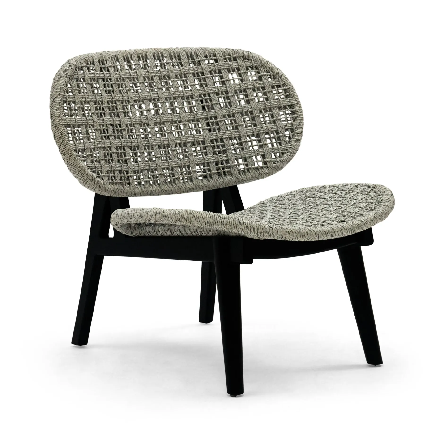 Outlet Horgans Casa Outdoor Lounge Chair White White & Black