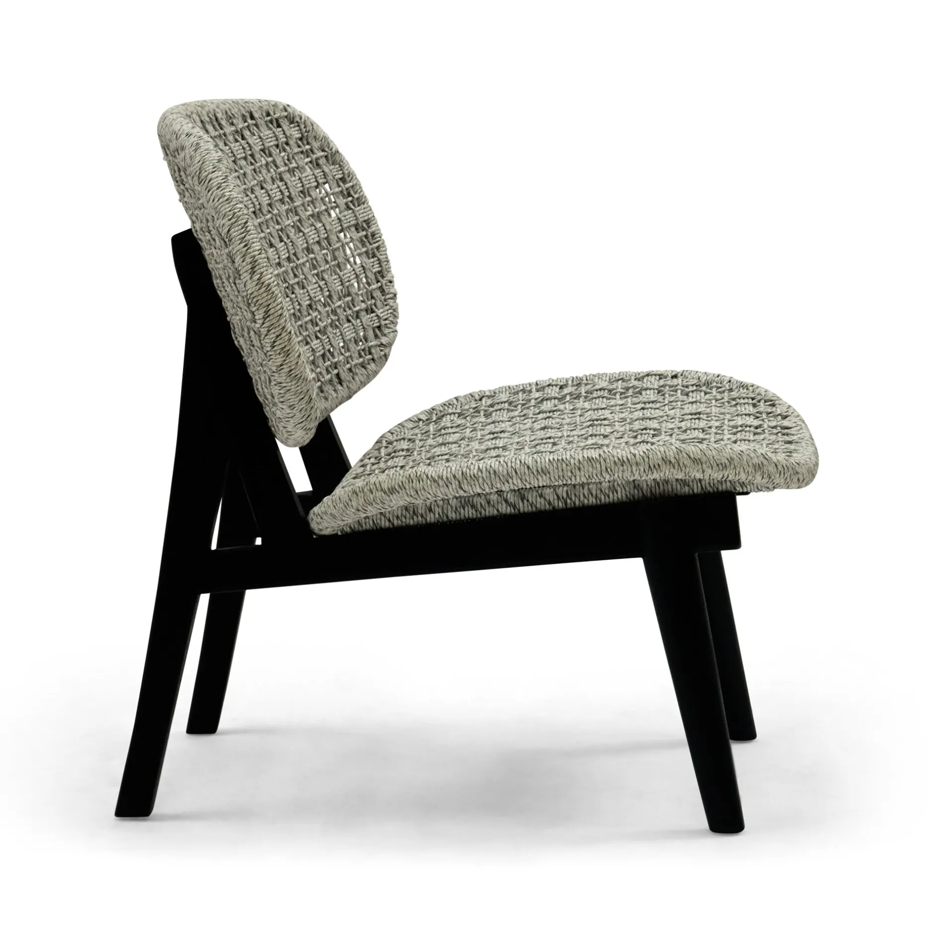 Outlet Horgans Casa Outdoor Lounge Chair White White & Black