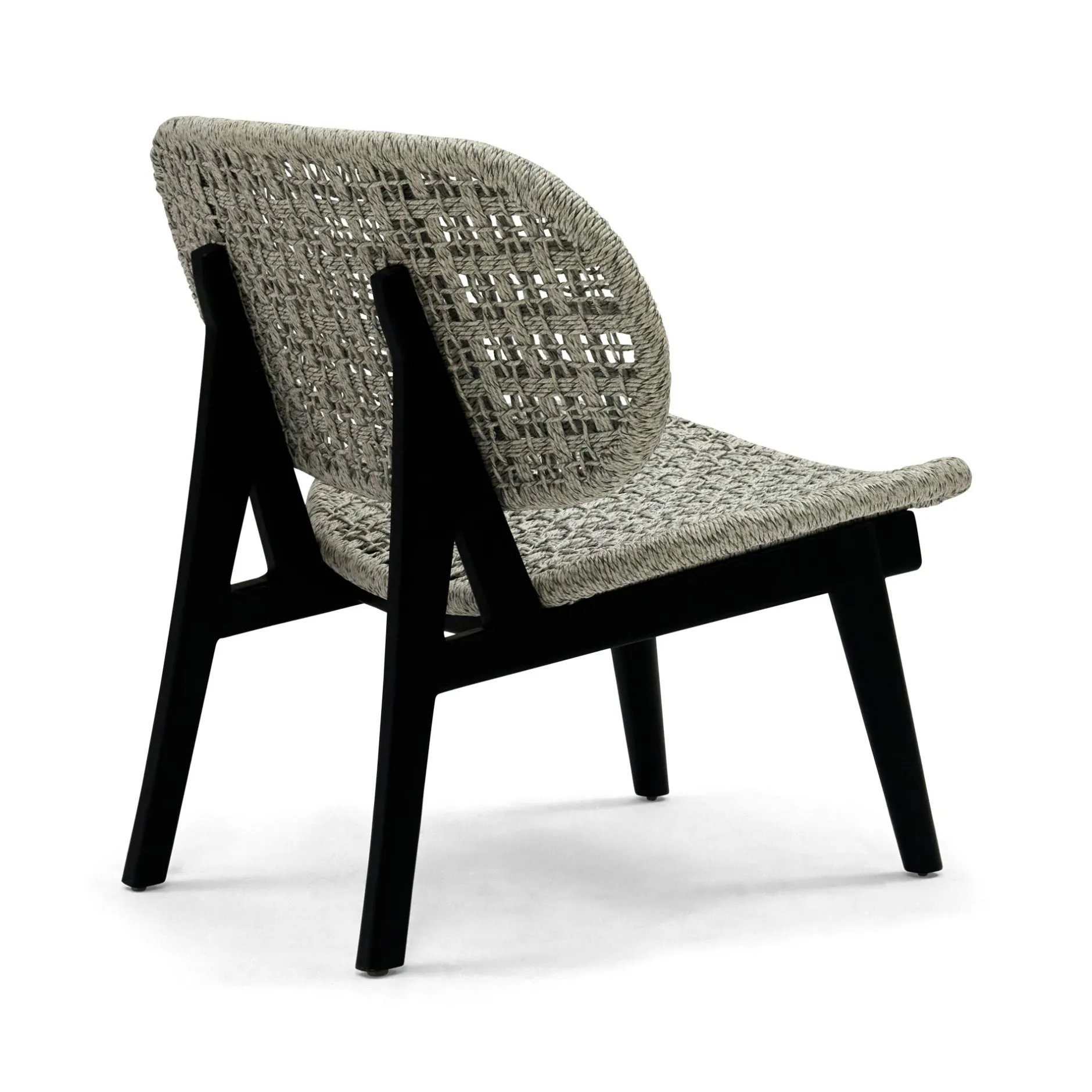 Outlet Horgans Casa Outdoor Lounge Chair White White & Black