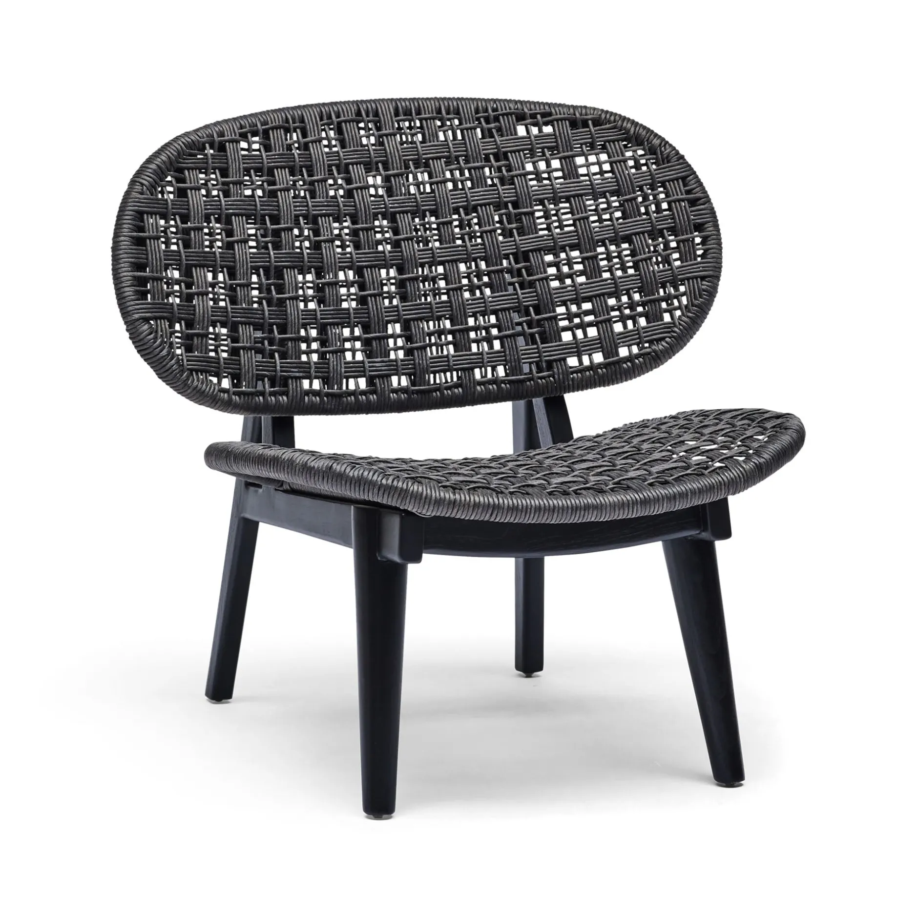 New Horgans Casa Outdoor Lounge Chair Black