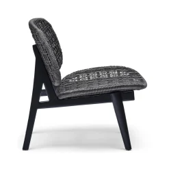 New Horgans Casa Outdoor Lounge Chair Black