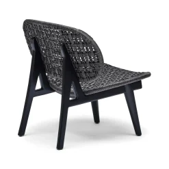 New Horgans Casa Outdoor Lounge Chair Black