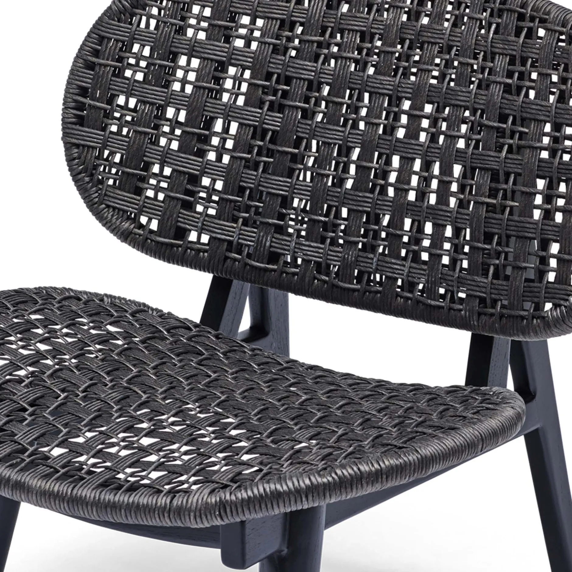 New Horgans Casa Outdoor Lounge Chair Black