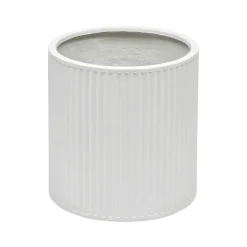 New Horgans Cayman Planter Large White Matte White