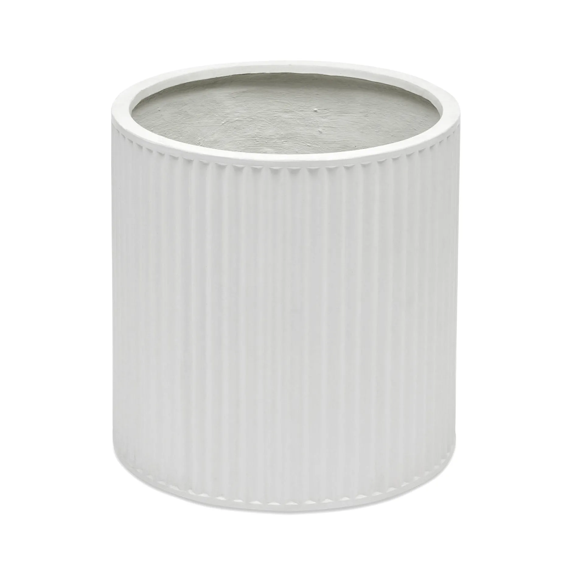 New Horgans Cayman Planter Large White Matte White