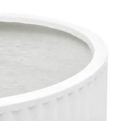 New Horgans Cayman Planter Large White Matte White