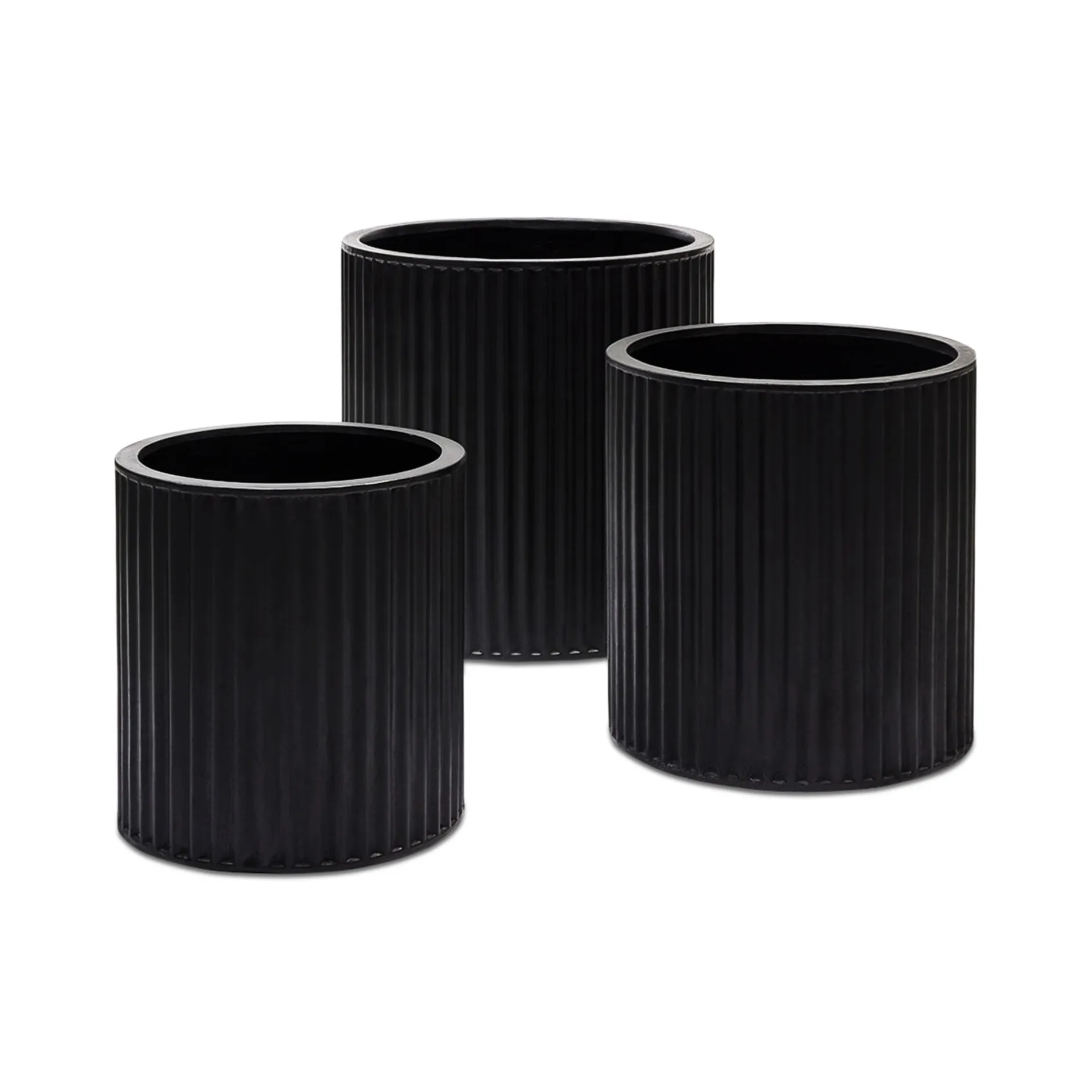 Fashion Horgans Cayman Planter Medium Black Matte Black