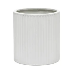 New Horgans Cayman Planter Medium White Matte White
