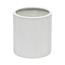 New Horgans Cayman Planter Medium White Matte White