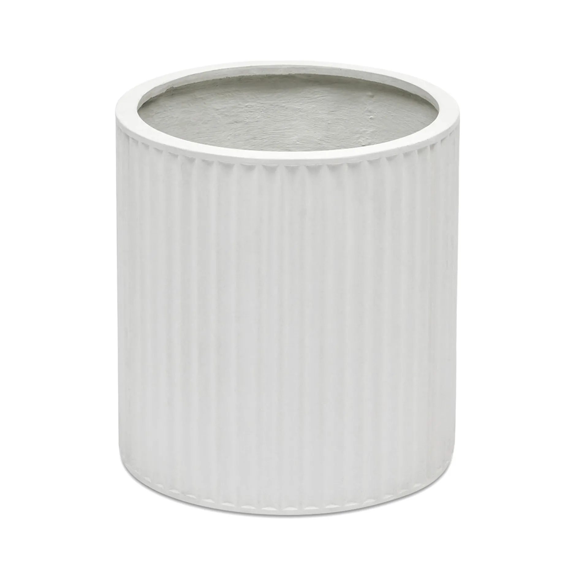 New Horgans Cayman Planter Medium White Matte White