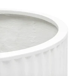 New Horgans Cayman Planter Medium White Matte White