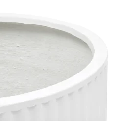 New Horgans Cayman Planter Set Trio White Matte White