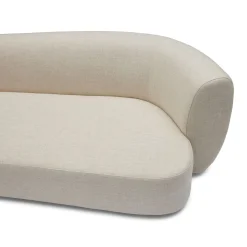 Discount Horgans Celine Sectional Sofa Left Ivory