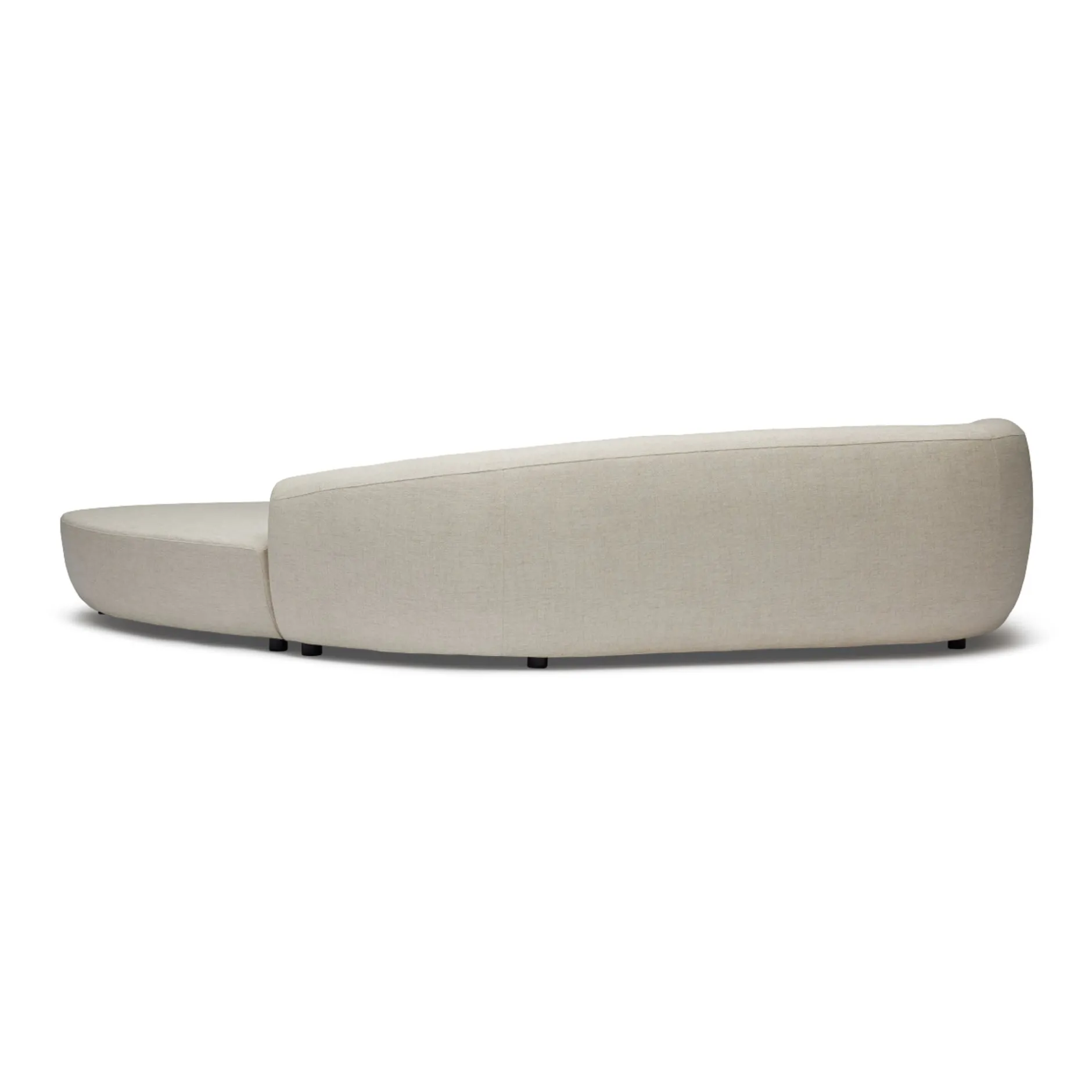 Best Horgans Celine Sectional Sofa Right Ivory