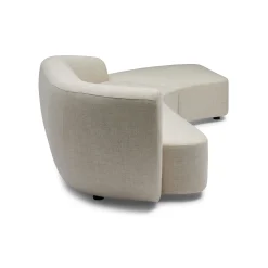 Best Horgans Celine Sectional Sofa Right Ivory