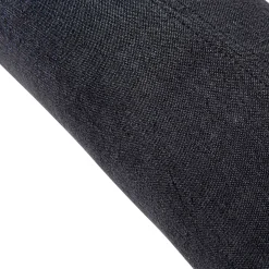 New Horgans Chalati Bolster Cushion 73x20 Black Linen