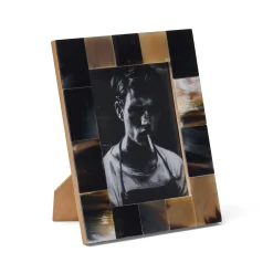 Online Horgans Cheti Photo Frame 5 x 7 Natural, Tan & Black