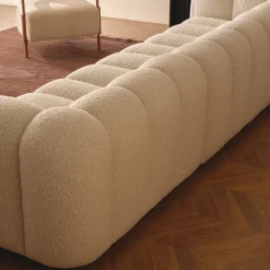 Sale Horgans Cloud Modular Sofa Angora 3 Seat Angora White