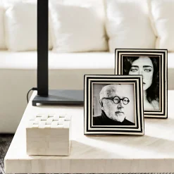 Fashion Horgans Coco Photo Frame Large 5 x 7 Black & White