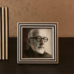 Clearance Horgans Coco Photo Frame Small 5 x 5 Black & White