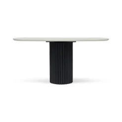 Discount Horgans Corbus Recycled Pine Console Black